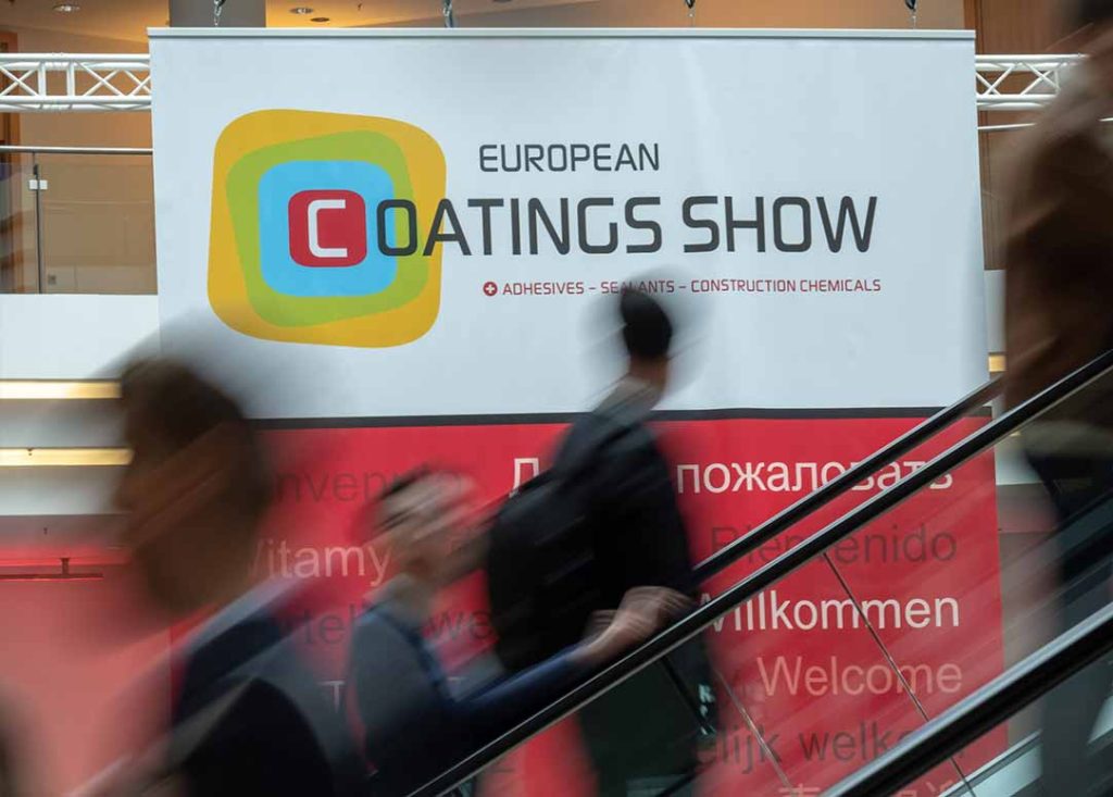 European coatings show signage